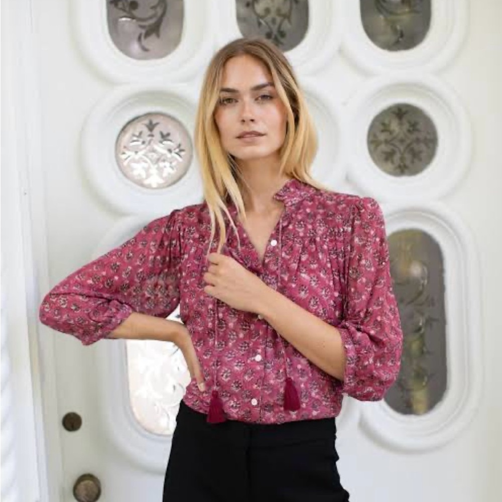 Marea Georgia shirt in Lillie Samba size XS